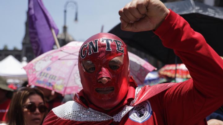 A tres semanas del Mundial, CNTE acuerda huelga, marchas y plantón