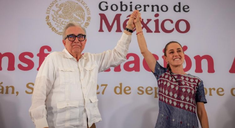 Sheinbaum se queda sin general: detienen en EU a Mérida Sánchez y se debilita blindaje a Rocha Moya