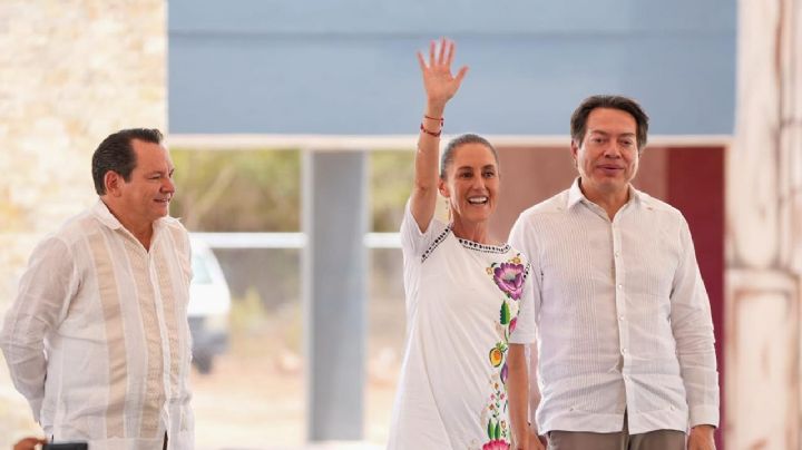 Ningún gobierno frenará la Cuarta Transformación: Sheinbaum en su gira por Yucatán