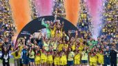 Foto ilustrativa de la nota titulada: América Femenil conquista su tercer título de liga tras golear a Rayadas