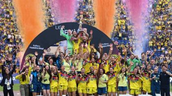 América Femenil conquista su tercer título de liga tras golear a Rayadas