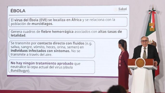 Secretario de Salud asegura que México “está preparado” para atender casos de ébola