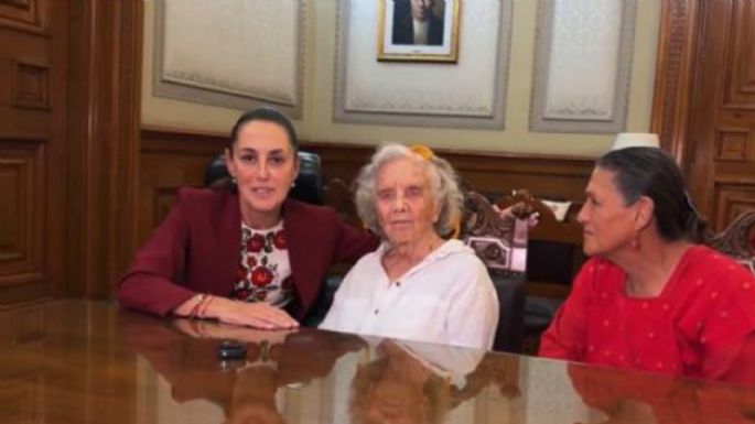 Sheinbaum felicita a Elena Poniatowska por su cumpleaños 94: “extraordinaria mujer”
