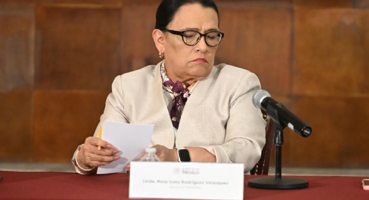“¿Y yo por qué?”, responde Rosa Icela Rodríguez sobre el paradero de Rocha Moya (Video)