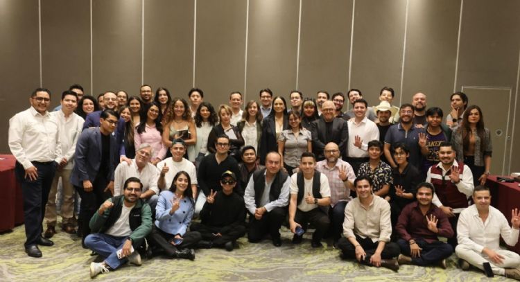 Montiel se reúne con creadores de contenido pro 4T a un día de anunciar conferencias semanales