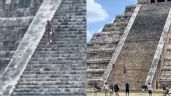 Foto ilustrativa de la nota titulada: Turistas suben a la pirámide de Chichén Itzá y burlan seguridad del INAH (VIDEO)