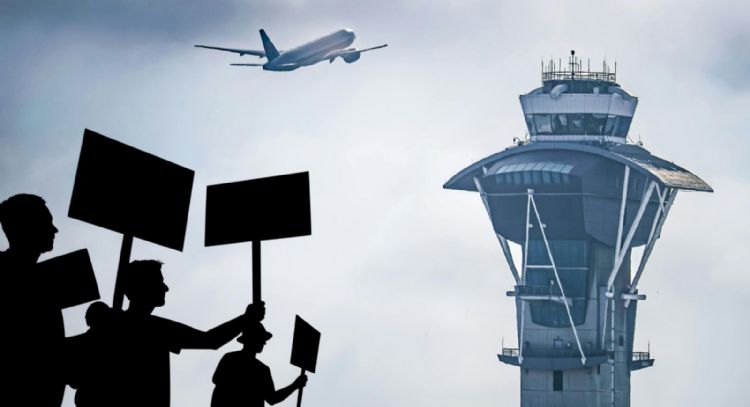 ¿Por qué los controladores de tráfico aéreo de México se van a huelga?