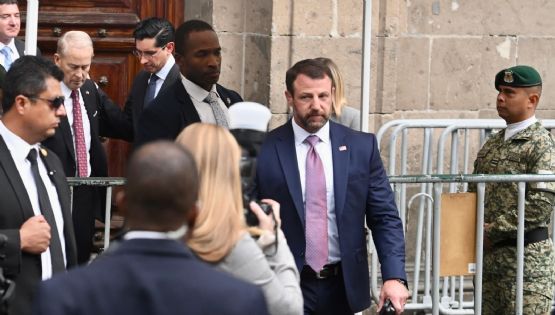 Sheinbaum recibe a Markwayne Mullin, secretario de Seguridad Nacional de EU