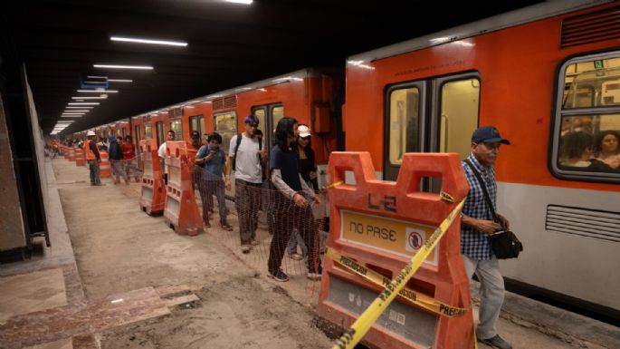 Obras del Metro comenzaron tarde por falta de recursos federales: Brugada