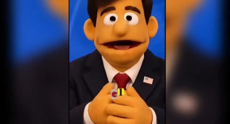 Cuba ridiculiza con una marioneta al secretario de Estado de EU: "Señor Gusano Rubio"