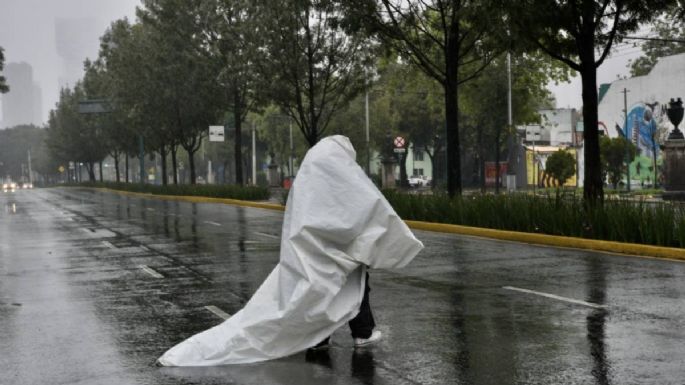 Alerta en la CDMX por lluvias fuertes y granizo durante la tarde del viernes