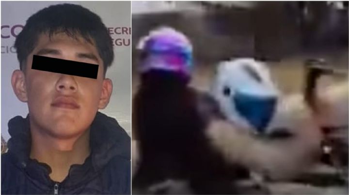 Detienen al presunto motociclista que disparó al aire sobre Paseo de la Reforma