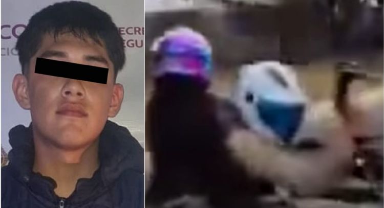 Detienen al presunto motociclista que disparó al aire sobre Paseo de la Reforma