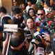 Yeraldine Bonilla evade hablar sobre ausencia de Eneyda Rocha en evento del DIF Sinaloa