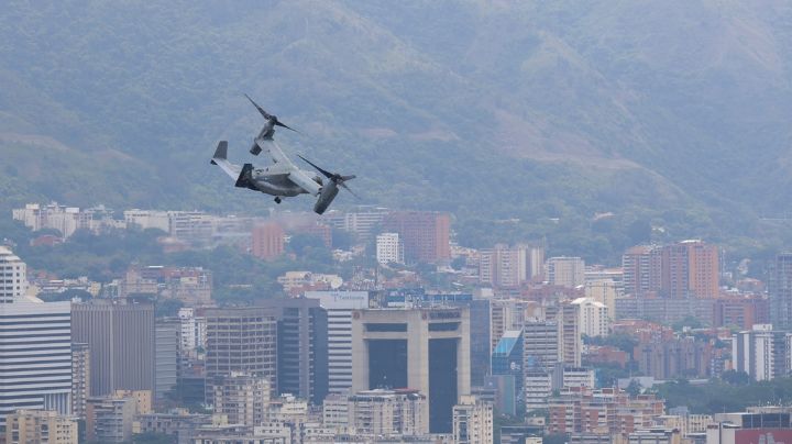 Aeronaves de EU sobrevuelan Caracas en medio de un “simulacro de evacuación"