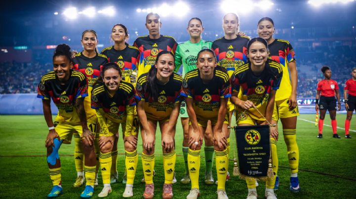 América derrota 5-3 al Spirit de Washington y gana título de Copa de Campeonas W de Concacaf