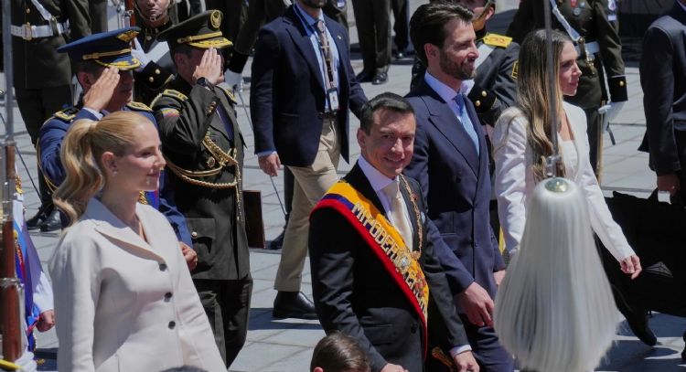 Noboa elogia respaldo de Estados Unidos para combatir crimen en Ecuador