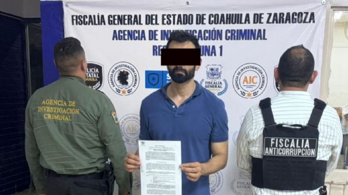 Detienen a extesorero de Gómez Palacio acusado de daño patrimonial por 17.9 millones de pesos