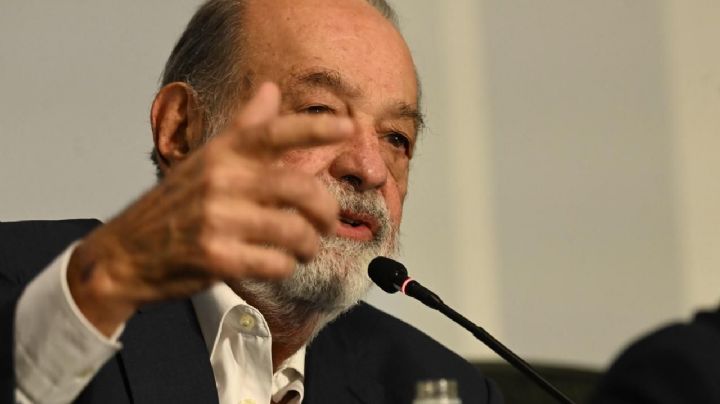 Slim rechaza hablar de Rocha Moya: “Pregúntame de inversiones”