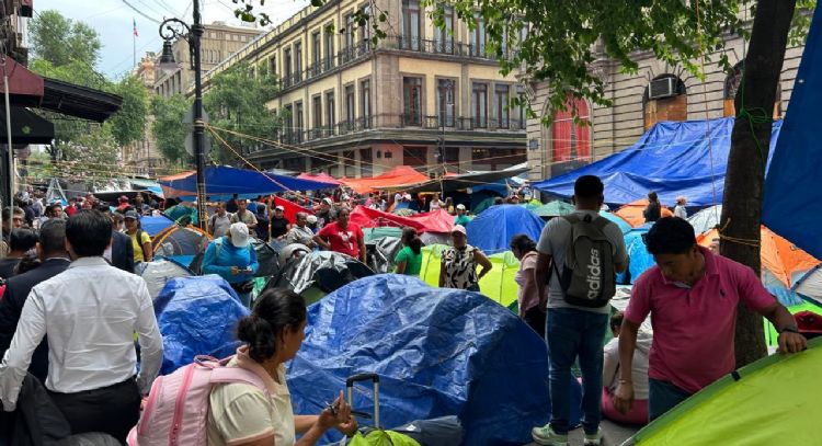 Canaco estima en más de 39 mdp las pérdidas en primer día de bloqueo de la CNTE en CDMX