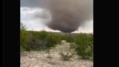 Foto ilustrativa de la nota titulada: Tornado derrumba viviendas en ejido de Jiménez, Coahuila (Video)