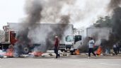 Foto ilustrativa de la nota titulada: CNTE denuncia disparos contra bloqueo en Oaxaca; interrumpe mesa con Segob