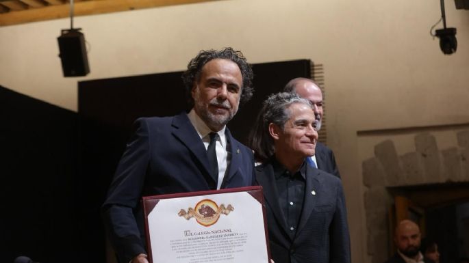 “Es muy complejo explicarse a sí mismo”: Alejandro G. Iñárritu ingresa a El Colegio Nacional