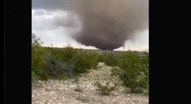 Tornado derrumba viviendas en ejido de Jiménez, Coahuila (Video)