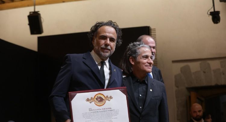 “Es muy complejo explicarse a sí mismo”: Alejandro G. Iñárritu ingresa a El Colegio Nacional