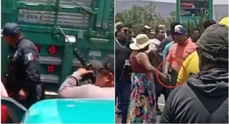 Captan a civiles armados y policías en desalojo violento de la CNTE en Mitla; FGEO investiga