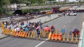 Foto ilustrativa de la nota titulada: CNTE bloquea Circuito Interior en ambos sentidos