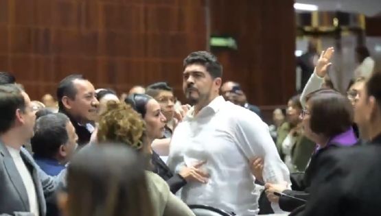 Empujones en la discusión sobre “narcocandidaturas”; acusan a morenista de estar borracho (Videos)