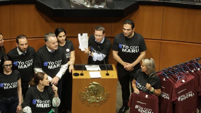 Ricardo Anaya reta a morenistas a ponerse playeras con la leyenda “Yo con Rocha”