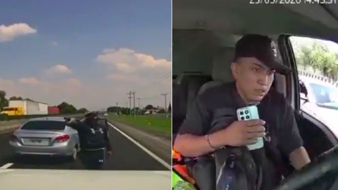Captan atraco a camión con relojes de alta gama a la salida del AIFA (Videos)