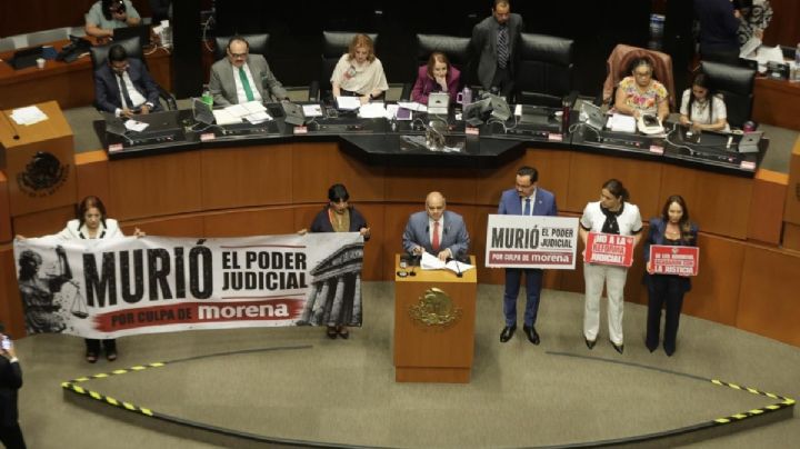 La 4T en el Senado aprueba el cambio de fecha de la elección judicial para 2028