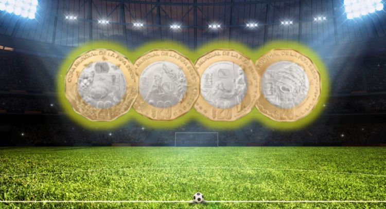 Monedas del Mundial 2026 ya circulan en México; Banxico publica requisitos y puntos de entrega