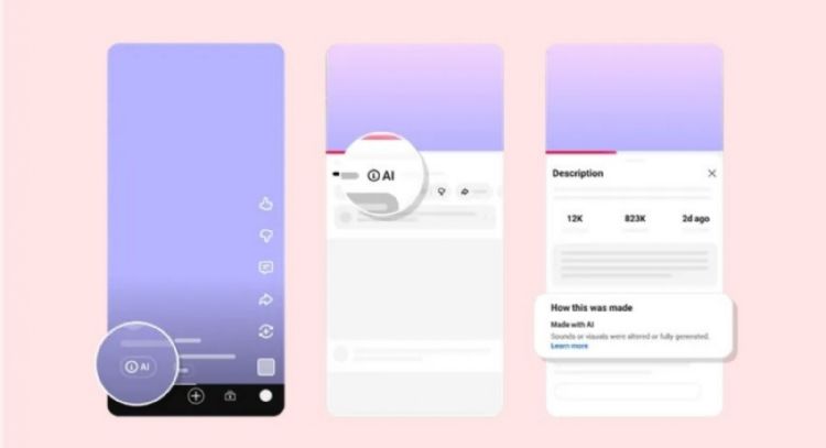 YouTube identificará videos generados o modificados con IA y los etiquetará automáticamente