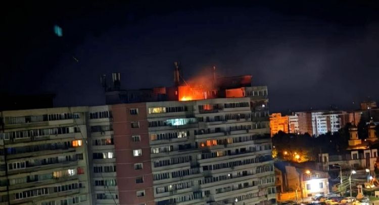 Dron ruso lanzado contra Ucrania se estrella en Rumania y hiere a 2 personas