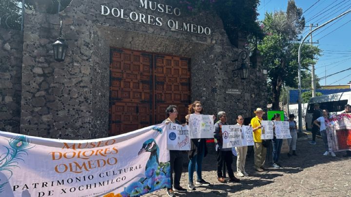 Vecinos del Museo Dolores Olmedo piden declaratoria de patrimonio y martes de entrada libre
