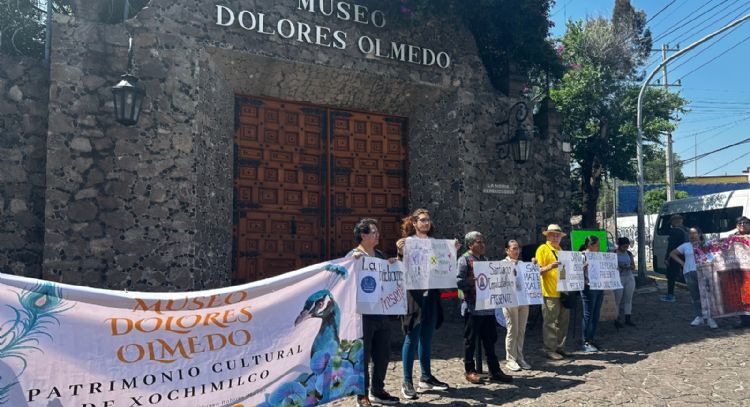 Vecinos del Museo Dolores Olmedo piden declaratoria de patrimonio y martes de entrada libre