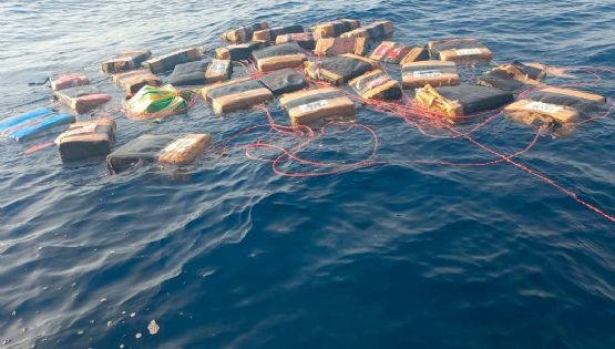 La Marina asegura más de dos toneladas de cocaína en aguas del Golfo de Tehuantepec