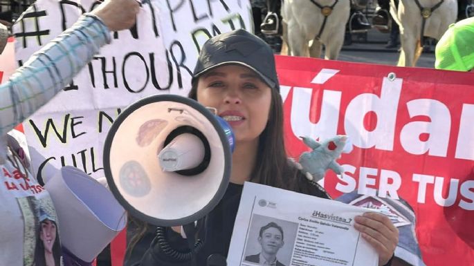 Madre buscadora exige rendición de cuentas a gobernadora interina de Sinaloa