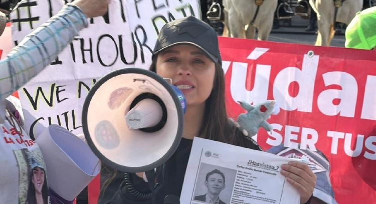Madre buscadora exige rendición de cuentas a gobernadora interina de Sinaloa