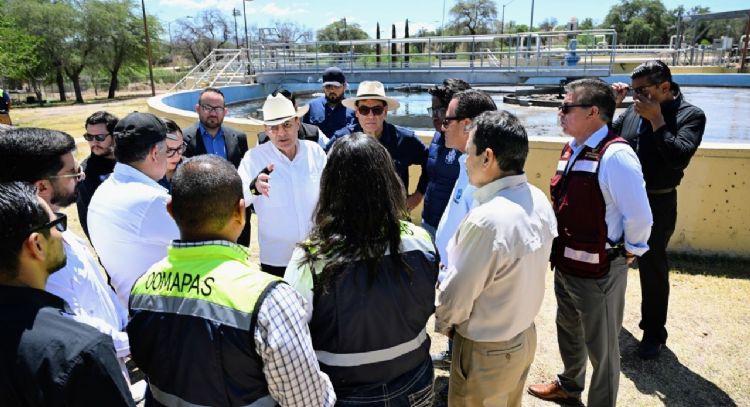 Gobernador Durazo arranca programa de saneamiento de agua en Nogales para garantizar abasto