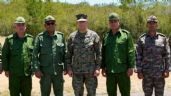 Foto ilustrativa de la nota titulada: Jefes militares de EU y Cuba se reúnen en las inmediaciones de la Bahía de Guantánamo