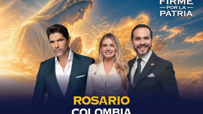 Eduardo Verástegui llega a Colombia para apoyar al ultraderechista Abelardo de la Espriella