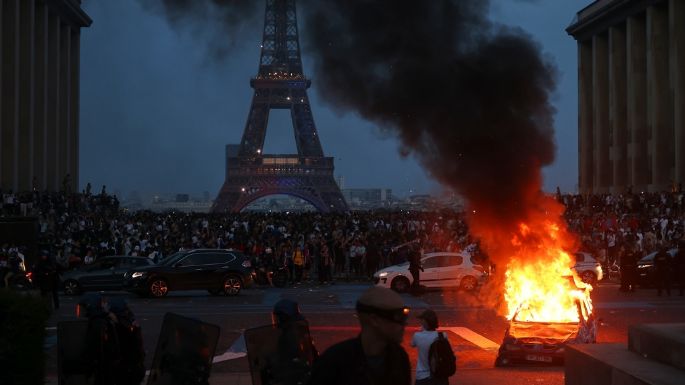 Más de 330 detenidos en Francia por disturbios tras la victoria del PSG (Videos)