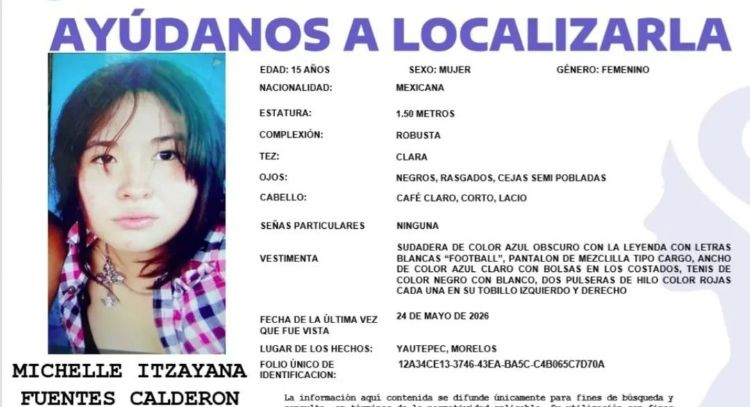 Resistencia estudiantil y familia exigen reforzar búsqueda de Michelle, desaparecida haces seis días