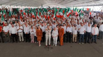 "Cuenta con el pueblo de Tamaulipas", expresa Américo Villarreal a Claudia Sheinbaum