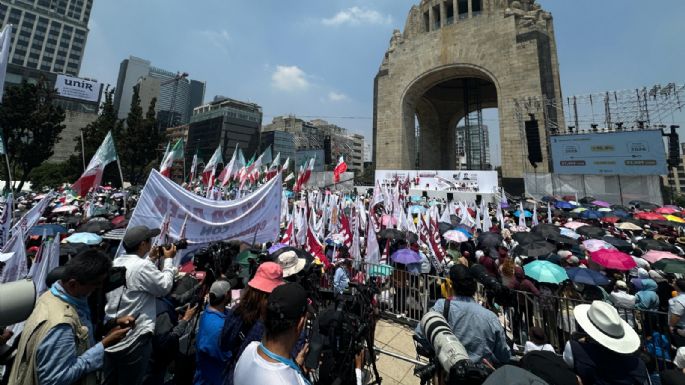 Asisten 130 mil al mensaje de Sheinbaum en el Monumento a la Revolución: Gobierno de CDMX